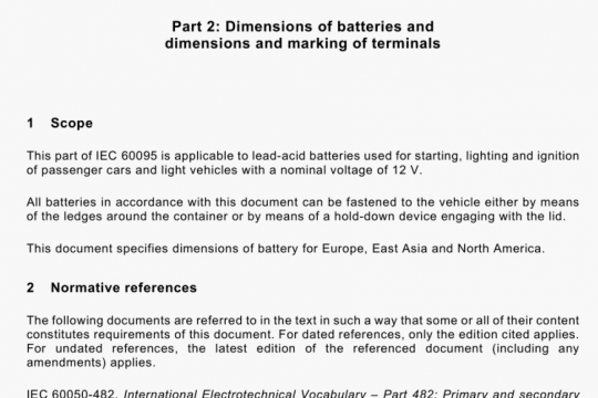 BS IEC 60095-2 pdf free download