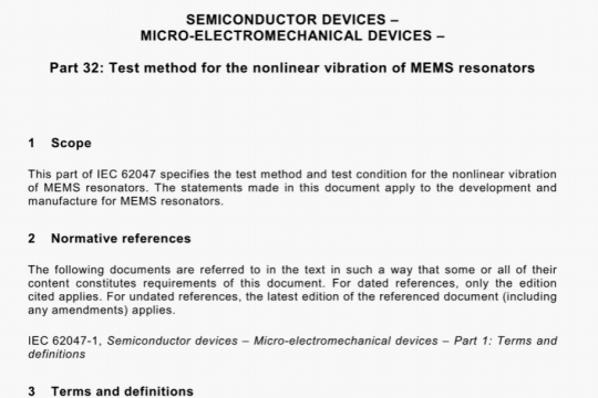 BS IEC 62047-32 pdf free download